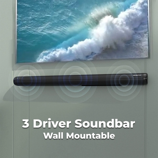 ZEBRONICS Zeb Juke Bar 9450 Pro Dolby 5.1 - Black