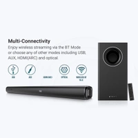 ZEBRONICS Zeb Juke Bar 6000 DWS Pro - Black