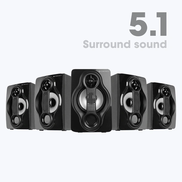 ZEBRONICS Zeb BT 7590 RUCF - Black