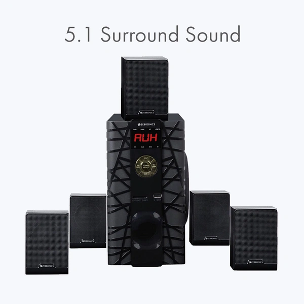 ZEBRONICS Zeb BT 6590 RUCF - Black