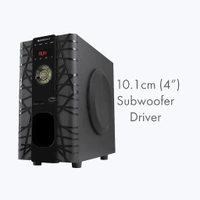 ZEBRONICS Zeb BT 6590 RUCF - Black