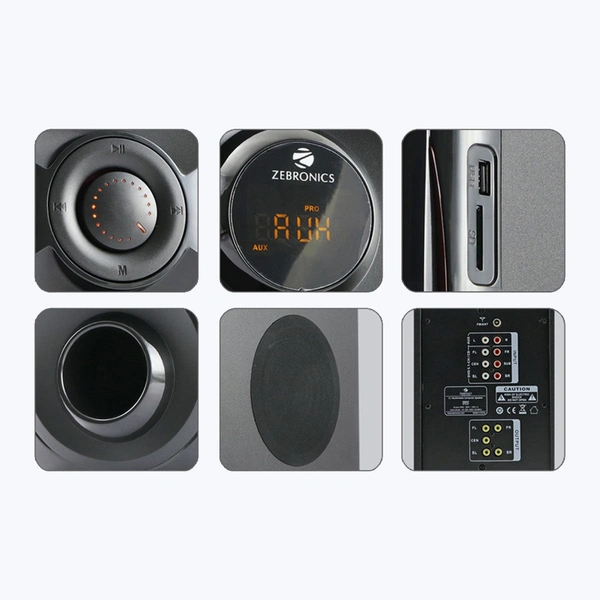 ZEBRONICS  Radiant BT RUCF - Black