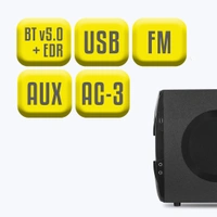 ZEBRONICS  Zeb BT 8590 RUCF - Black