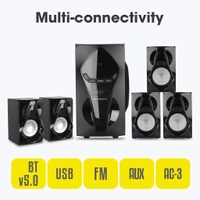 ZEBRONICS  Zeb BT 7591 RUCF  - Black