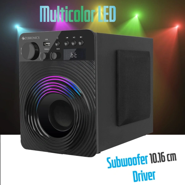 ZEBRONICS Zeb Udaan Pro (4.1) - Black