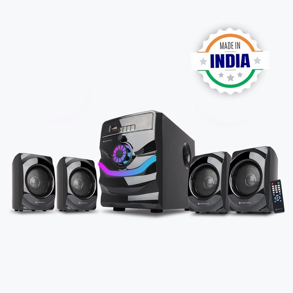 ZEBRONICS Zeb Rainbow  - Black