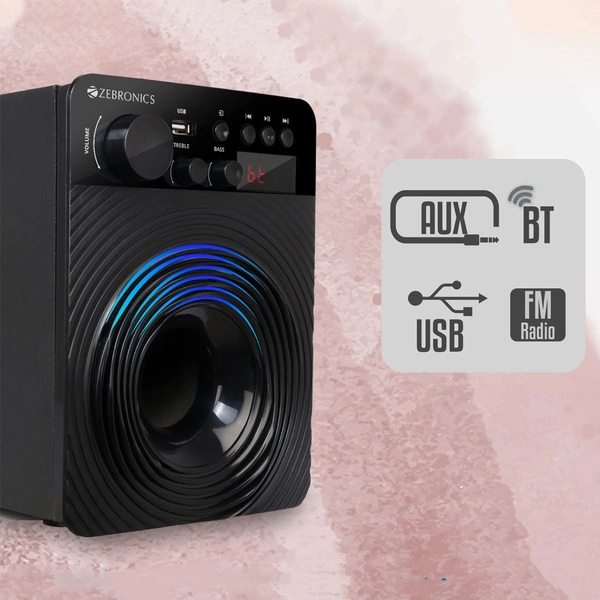 ZEBRONICS Zeb Udaan Pro - Black