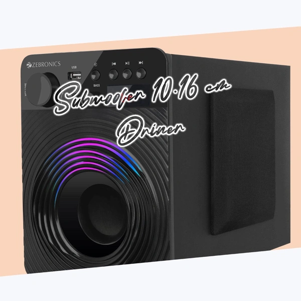 ZEBRONICS Zeb Udaan Pro - Black