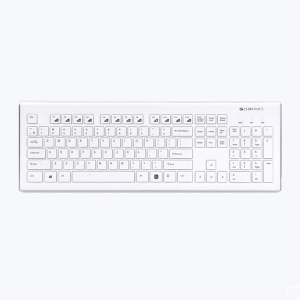 ZEBRONICS  Zeb DLK01 - White