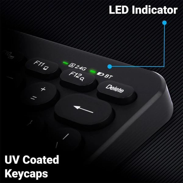 ZEBRONICS Zeb K4000MW - Black