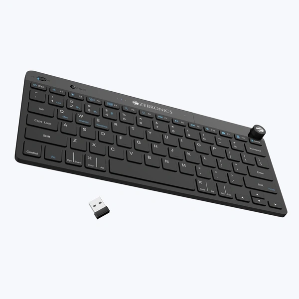 ZEBRONICS  Zeb Keypad X1  - Black