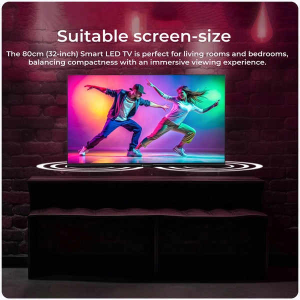 ZEBRONICS Zeb 32P5 - Black