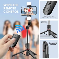 PROTRONICS Lumistick - Smart Selfie Stick - Black