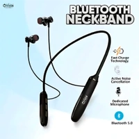 Ovista Wireless Neckband | 60 Hours Playtime & Crystal-Clear Sound (blaster)