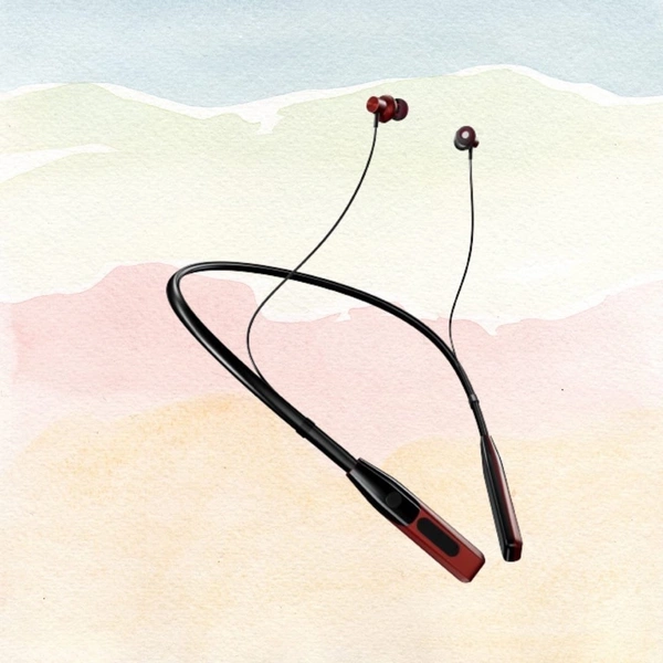 Ovista Sargam Bluetooth Neckband | 50H Playtime, ENC, Mic