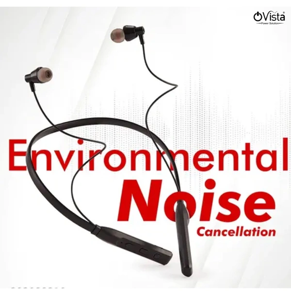 Ovista Melody Bluetooth Neckband | 50H Playtime, ENC Mic & Deep Bass 