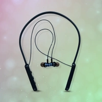 Ovista CRYSTAL Wireless Neckband | 60H Music Time | Type-C Fast Charging | HD Sound | Sports Fit