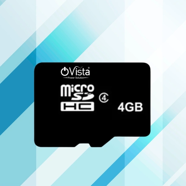 Ovista 4GB Micro Memory Card | Class 10, 100MB/s High-Speed Storage
