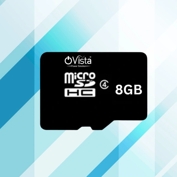 Ovista 8GB Micro Memory Card | Class 10, 100MB/s High-Speed Storage
