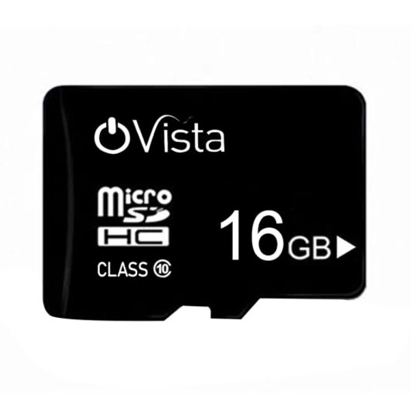 Ovista 16GB MicroSD Card – Class 10, 100MB/s, A1 Rated 