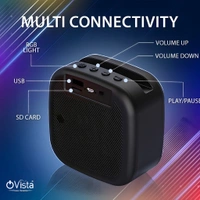 Ovista Aflatoon Super Bass 5W Bluetooth Speaker | Portable & Powerful