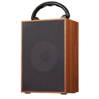 Ovista Portable Wooden Bluetooth Speaker | 14H Playtime & Mobile Stand