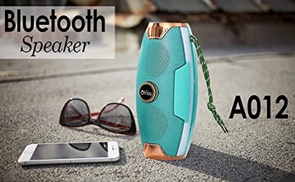 Ovista A012 Portable Bluetooth Speaker | FM, USB, AUX, 4H Playtime