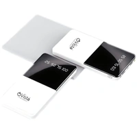 Ovista 20000mAh Slim Power Bank – Fast Charging, Dual USB, LED Display (White) Double Beauty 