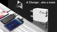 Ovista CDDH-001 Dual USB Wall Charger | 3.1A Quick Charging