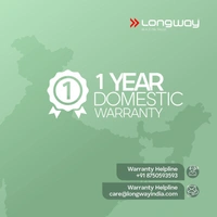 Longway Super Dlx 700 Watt Mixer Grinder With 3 Jars For Grinding, Mixing With Powerful Motor | 1 Year Warranty | (White & Blue, 3 Jars)