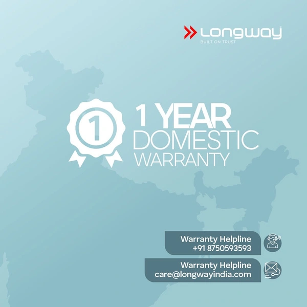 Longway Super Dlx 700 Watt Mixer Grinder With 3 Jars For Grinding, Mixing With Powerful Motor & Kwid 1100 Watt Dry Iron | 1 Year Warranty | (Black & Gray, Combo Offer)