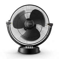 Longway Speedy P1 300 Mm/12 Inch Ultra High Speed 3 Blade Anti-Dust Decorative Star Rated Table Fan (Black, Pack Of 1)