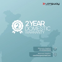 Longway Creta P1 600 Mm/24 Inch Ultra High Speed 4 Blade Anti-Dust Decorative Star Rated Ceiling Fan (Pack Of 1)