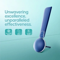 Longway Wave P2 1200 Mm/48 Inch 400 RPM Ultra High Speed 3 Blade Star Rated Anti-Dust Decorative Ceiling Fan (Silver Blue, Pack Of 2)