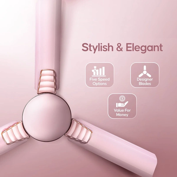 Longway Wave P2 1200 Mm/48 Inch 400 RPM Ultra High Speed 3 Blade Star Rated Anti-Dust Decorative Ceiling Fan (Pack Of 2)