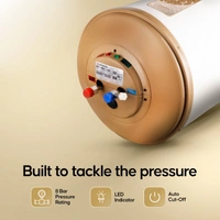 Longway Superb 10 Ltr 5 Star Rated Automatic Instant Water Heater For Home, Water Geyser, Water Heater, Electric Geyser With Multiple Safety System & Anti-Rust Coating | 1-Year Warranty | (Ivory, 10 Ltr)