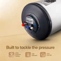 Longway Superb 10 Ltr 5 Star Rated Automatic Instant Water Heater For Home, Water Geyser, Water Heater, Electric Geyser With Multiple Safety System & Anti-Rust Coating | 1-Year Warranty | (Gray, 10 Ltr)