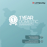 Longway Storm 3 Ltr Automatic Instant Water Heater With Multiple Safety System & Rust-Proof ABS Body (Off-White, 3 Ltr)