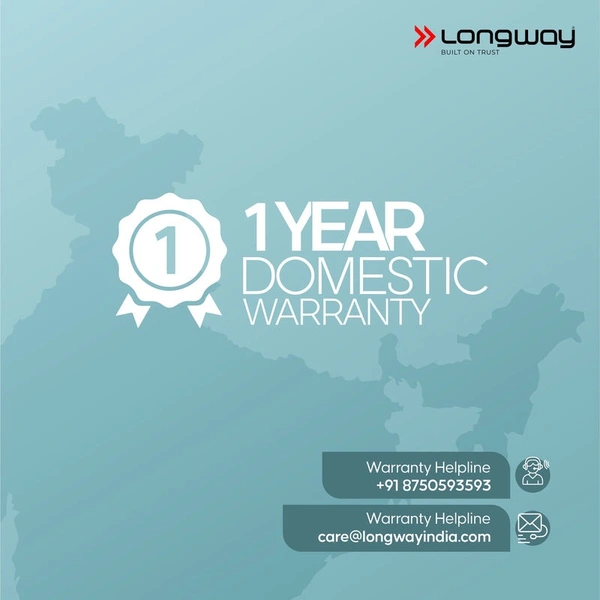 Longway Storm 3 Ltr Automatic Instant Water Heater With Multiple Safety System & Rust-Proof ABS Body (Off-White, 3 Ltr)