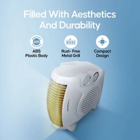 Longway Hot Max 2000/1000 W Fan Room Heater With ISI Approved ( White)