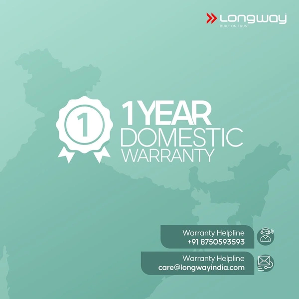 Longway Sunny Sun Room Heater 1000W Carbon Room Heater With ISI Approved (White)