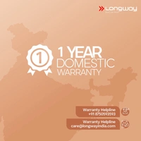 Longway Royal Plus OTG 12 Ltr Oven Toaster Griller With Multiple Heating Modes | Temperature Timer Control For Baking Pizza, Cake, Grilling Chicken & Toasting Bread|1 Year Warranty (800W, Silver)