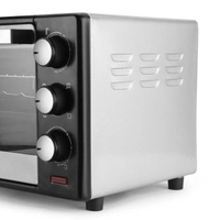 Longway Royal Plus OTG 25 Ltr Oven Toaster Griller With Multiple Heating Modes | Temperature Timer Control For Baking Pizza, Cake, Grilling Chicken & Toasting Bread|1 Year Warranty (1280W, Black)