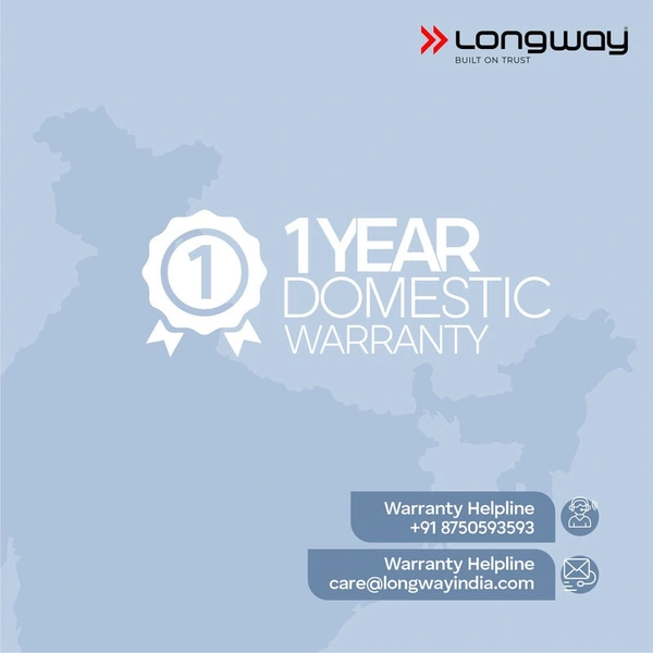 Longway Steamy Light Weight Non Stick Steam Iron, Powerful Steam Output Up To 18 G/Min (1400 Watt, Blue)