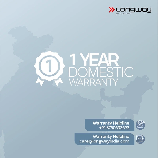 Longway Kwid Light Weight Non-Stick Teflon Coated Dry Iron, Electric Iron For Clothes | 1 Year Warranty | (1100 Watt, Black) 
