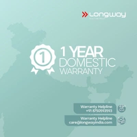 Longway Sage 500 Watt Juicer Mixer Grinder With 2 Jars For Grinding, Mixing, Juicing With Powerful Motor | 1 Year Warranty | (Gray & Black, 2 Jars)