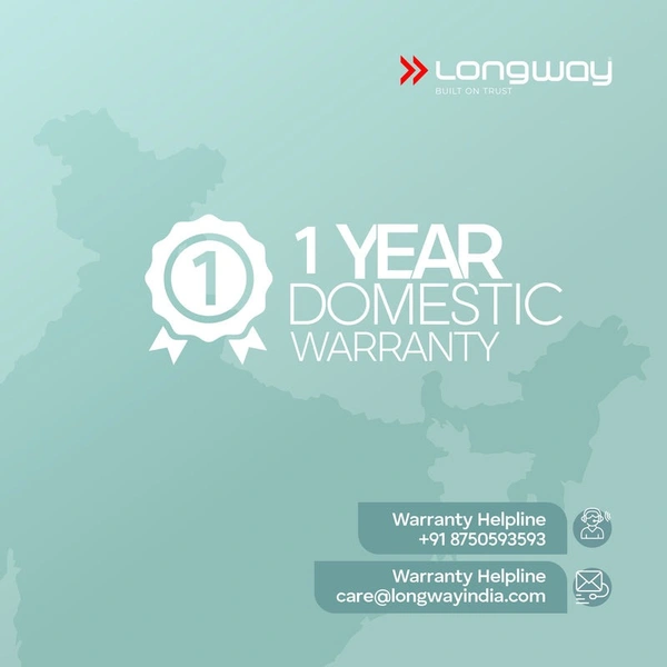 Longway Sage 500 Watt Juicer Mixer Grinder With 2 Jars For Grinding, Mixing, Juicing With Powerful Motor & Kwid 1100 Watt Dry Iron| 1 Year Warranty | (Gray & Black, 2 Jars, Combo Offer)