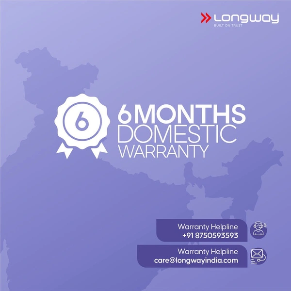 Longway Swatt Rechargeable Mosquito Racket | 3500V DC Voltage On The Net Mesh| Insect Killer Bat | 1200mAH Battery | Large Net Area For Better Coverage | Long Lasting Internal Battery | 6 Months Warranty (Black)