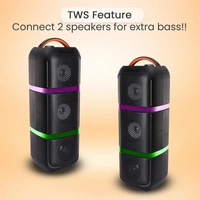 Krisons KRISONS Eternal Triple Woofer 100 W Multi-Media Bluetooth Party 