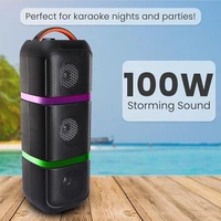 Krisons KRISONS Eternal Triple Woofer 100 W Multi-Media Bluetooth Party 